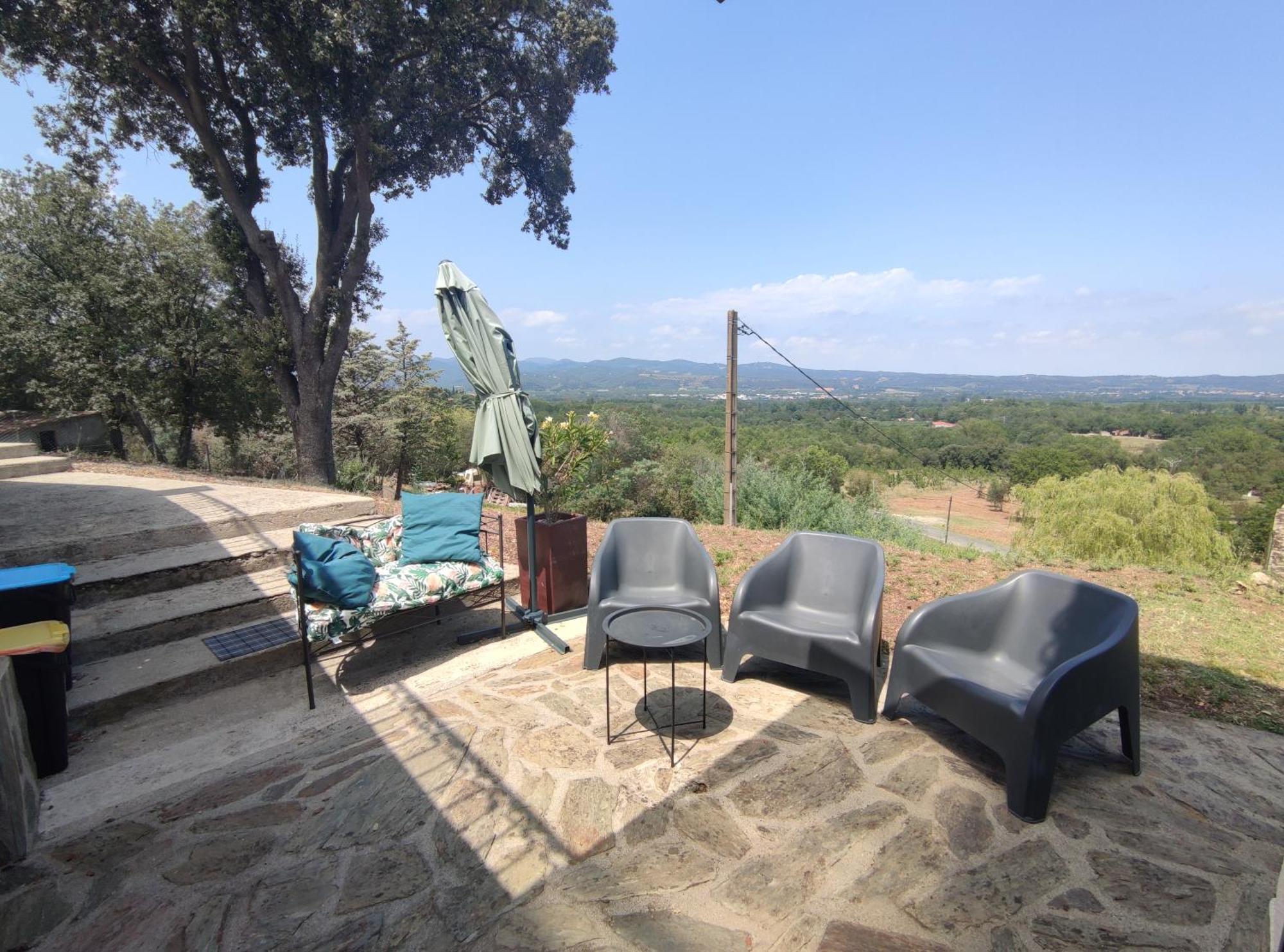 Villa Le Havre De Paix à Céret Extérieur photo